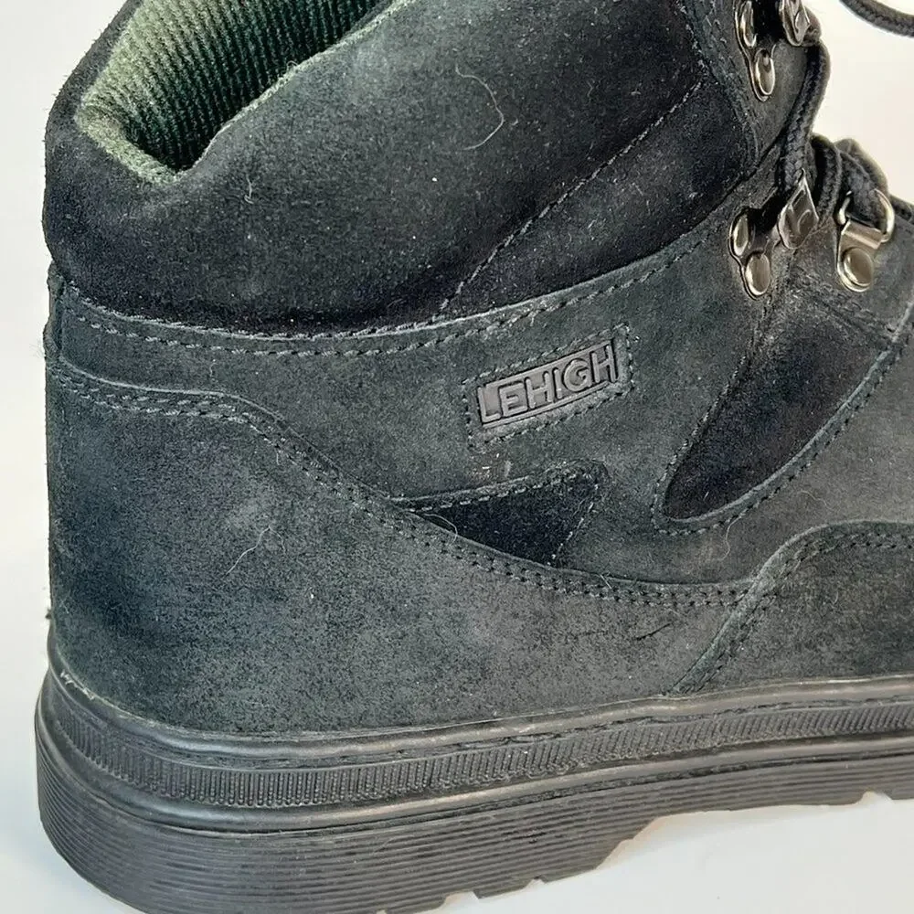 Lehigh Suede Leather Steel Toe Work Safety Work Boots Men 13